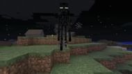 Endermen had a somewhat different appearance early on in Minecraft 1.8 (Image via Mojang)